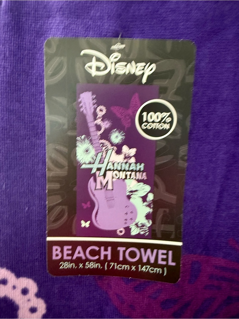 💜New Hannah Montana Beach Towel💜 - Picture 4 of 5